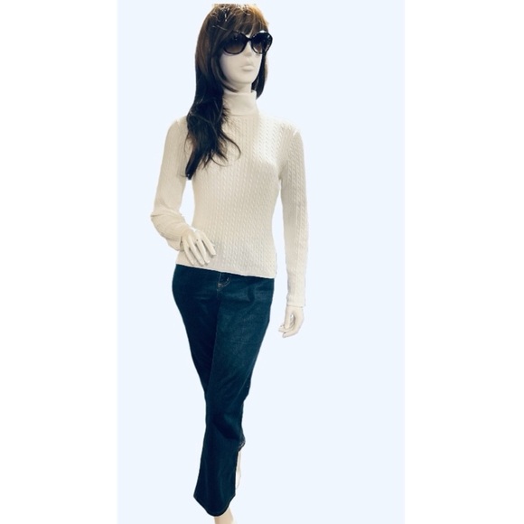 Wainscott Winter White Turtleneck - Picture 1 of 2
